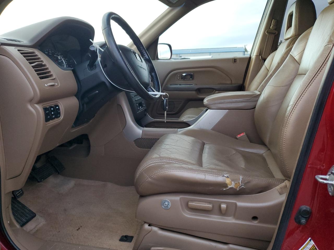 2005 Honda Pilot Exl VIN: 5FNYF18555B043197 Lot: 92241975