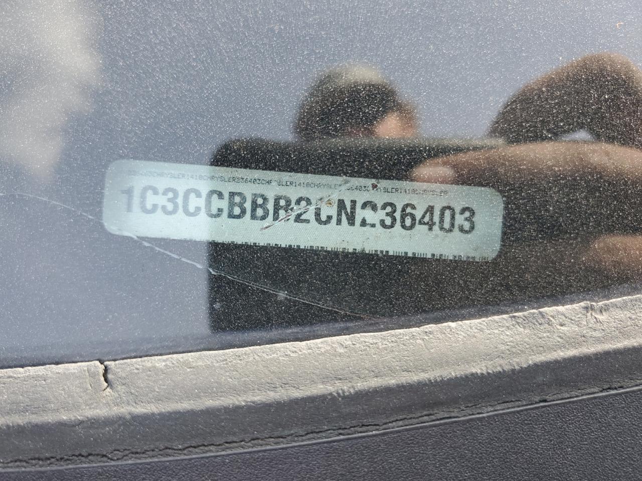 2012 Chrysler 200 Touring VIN: 1C3CCBBB2CN236403 Lot: 92877435