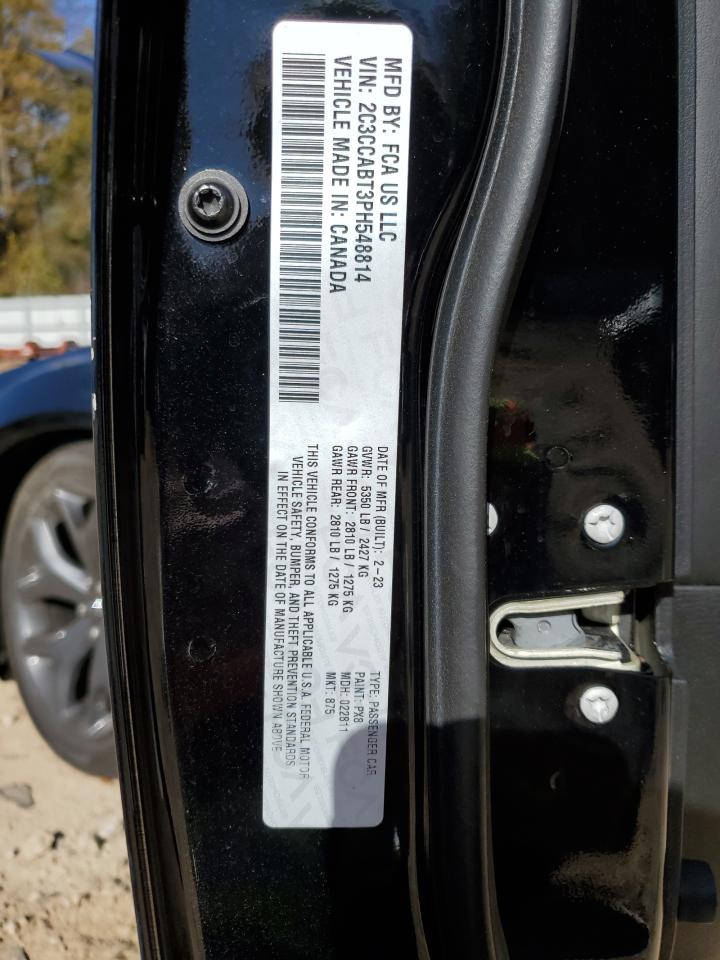 2023 Chrysler 300 S VIN: 2C3CCABT3PH548814 Lot: 91612895