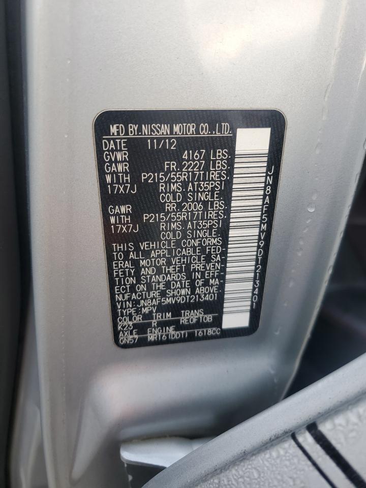 2013 Nissan Juke S VIN: JN8AF5MV9DT213401 Lot: 91320825