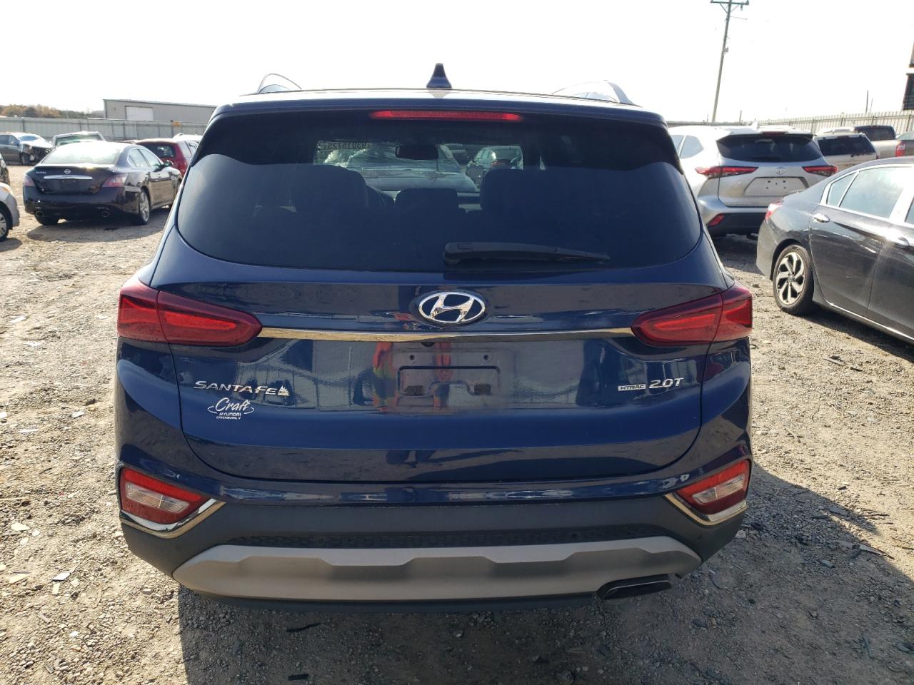 2020 Hyundai Santa Fe Limited VIN: 5NMS5CAA3LH296462 Lot: 93015725