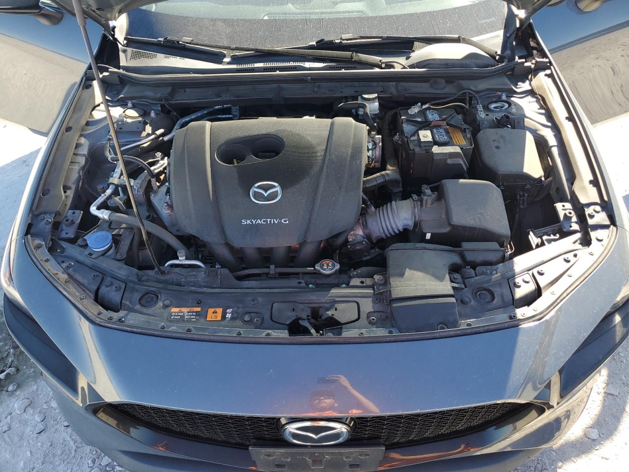 2019 Mazda 3 Premium VIN: JM1BPANM6K1136782 Lot: 92416785