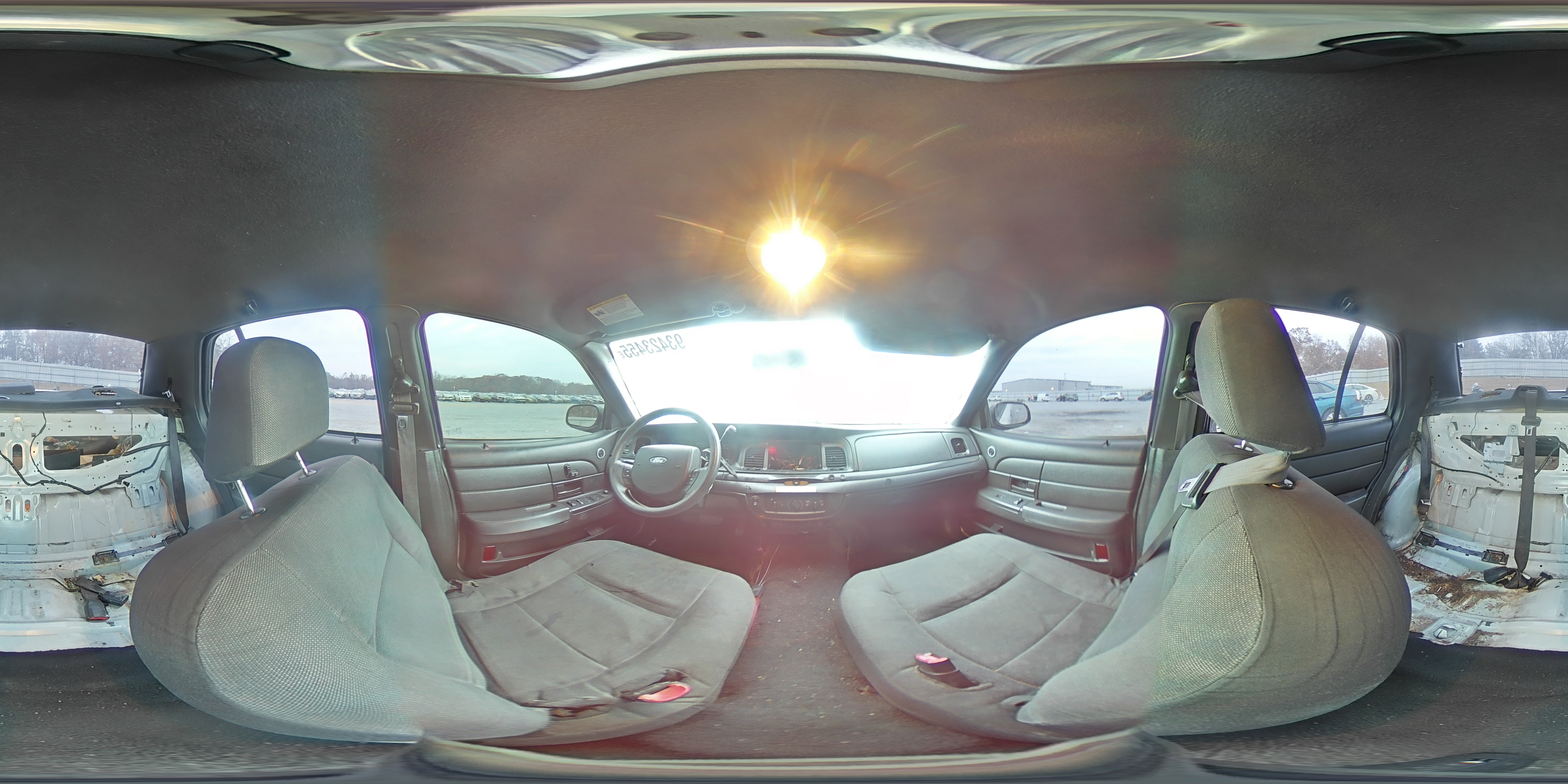 2009 Ford Crown Victoria Police Interceptor VIN: 2FAHP71V39X144728 Lot: 93423455