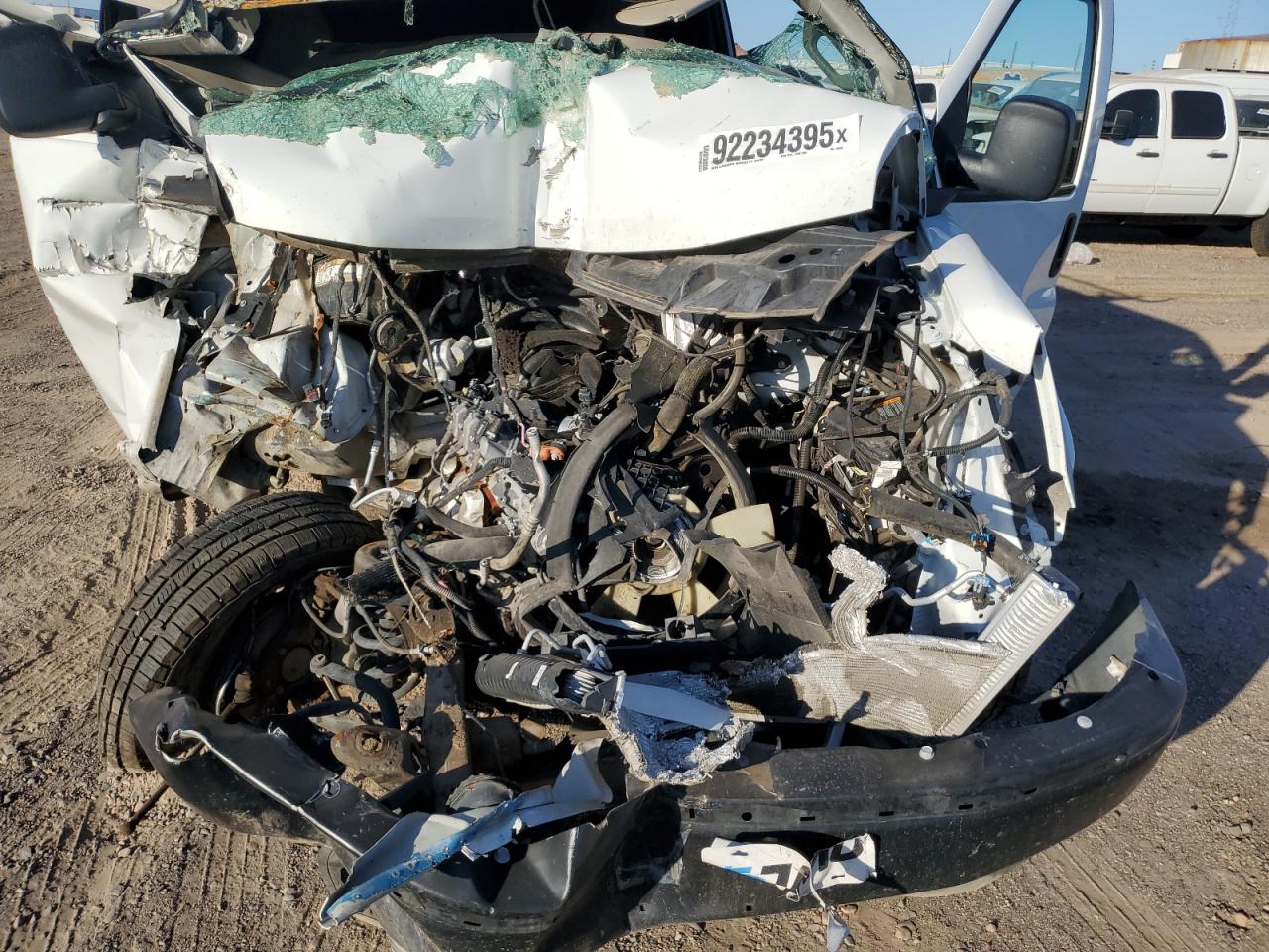 2022 Chevrolet Express G2500 VIN: 1GCWGAFP5N1139493 Lot: 92234395