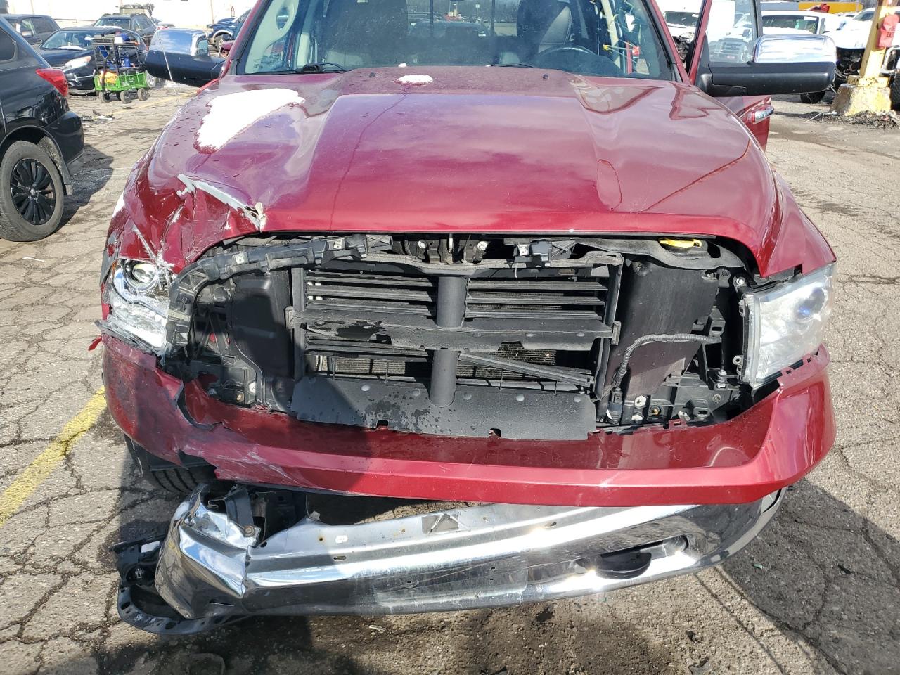 2014 Ram 1500 Laramie VIN: 1C6RR7VT7ES255966 Lot: 91830445