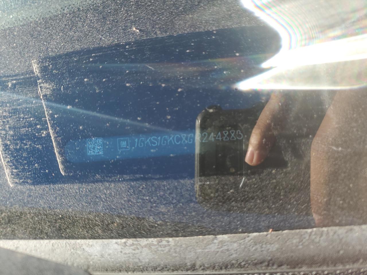 2016 GMC Yukon Xl C1500 Slt VIN: 1GKS1GKC8GR244883 Lot: 92950555