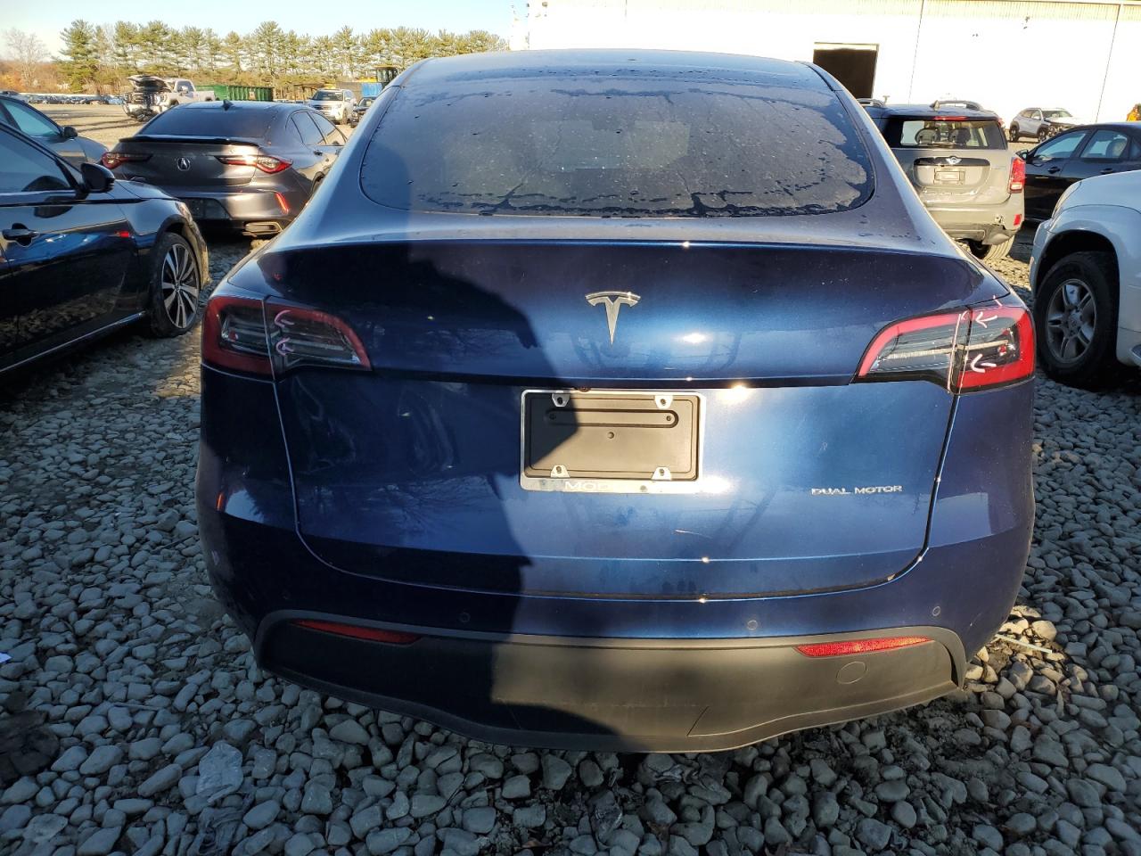 2022 Tesla Model Y VIN: 7SAYGDEE9NF417543 Lot: 91643615