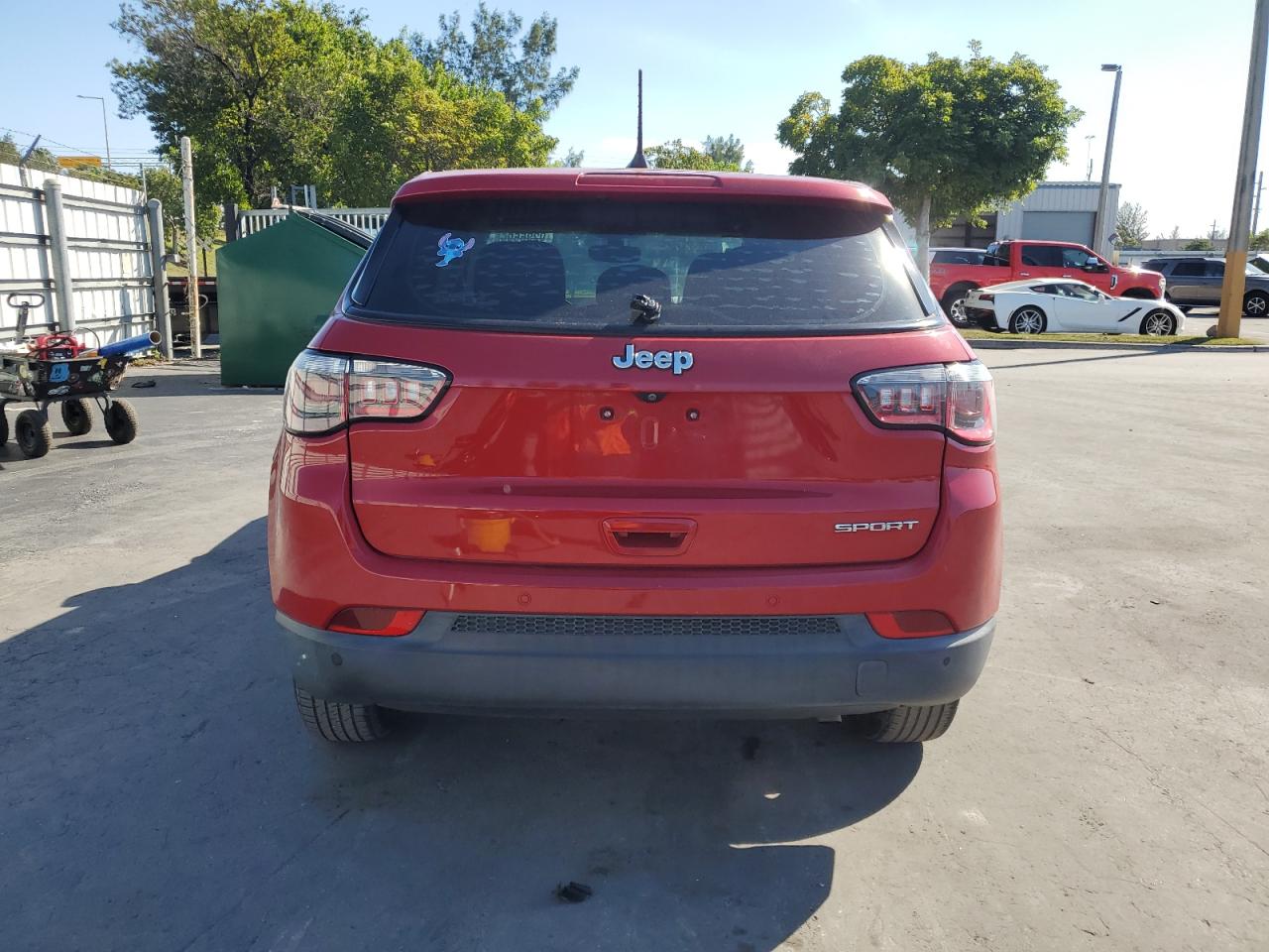 2018 Jeep Compass Sport VIN: 3C4NJCAB8JT467773 Lot: 92956965