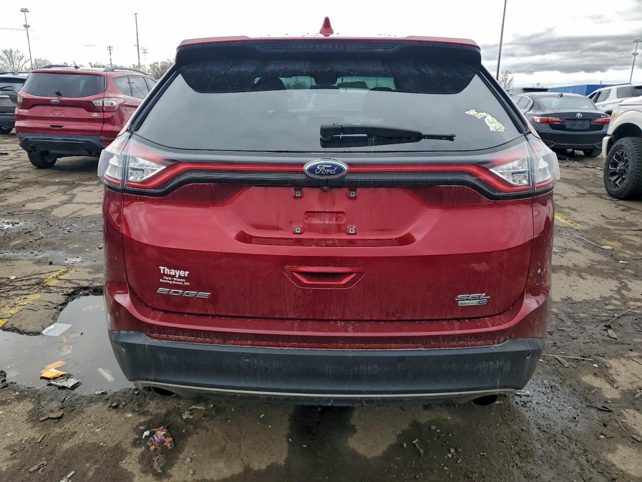 2017 Ford Edge Sel VIN: 2FMPK4J99HBC42983 Lot: 94222045