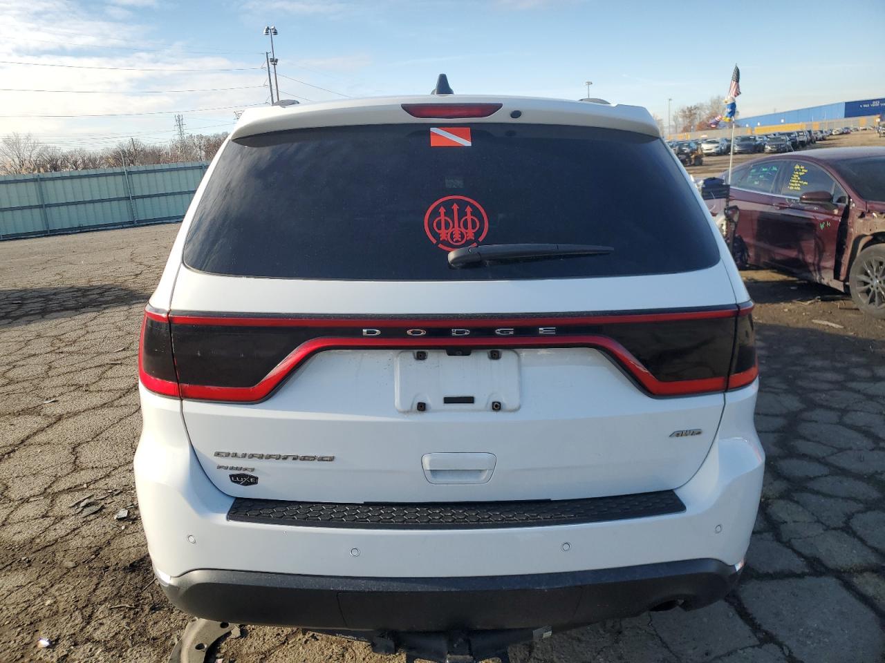 2017 Dodge Durango Sxt VIN: 1C4RDJAG7HC806506 Lot: 93134195