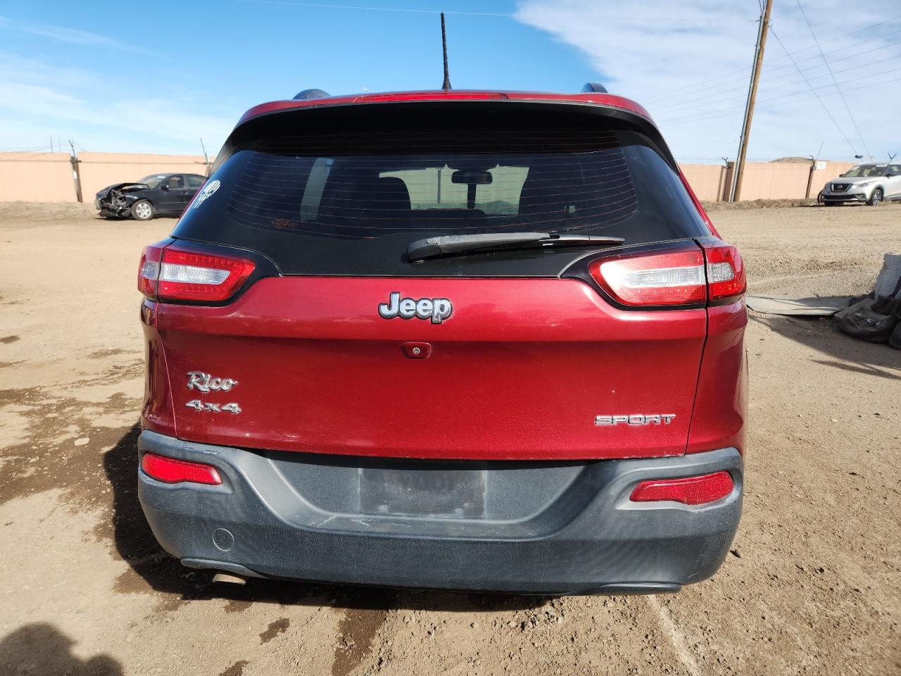 2015 Jeep Cherokee Sport VIN: 1C4PJMAB4FW777077 Lot: 90635565