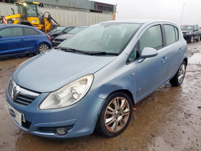 2008 VAUXHALL CORSA 1.3 CDTI [90] DESIGN 5DR for sale at Copart PETERLEE