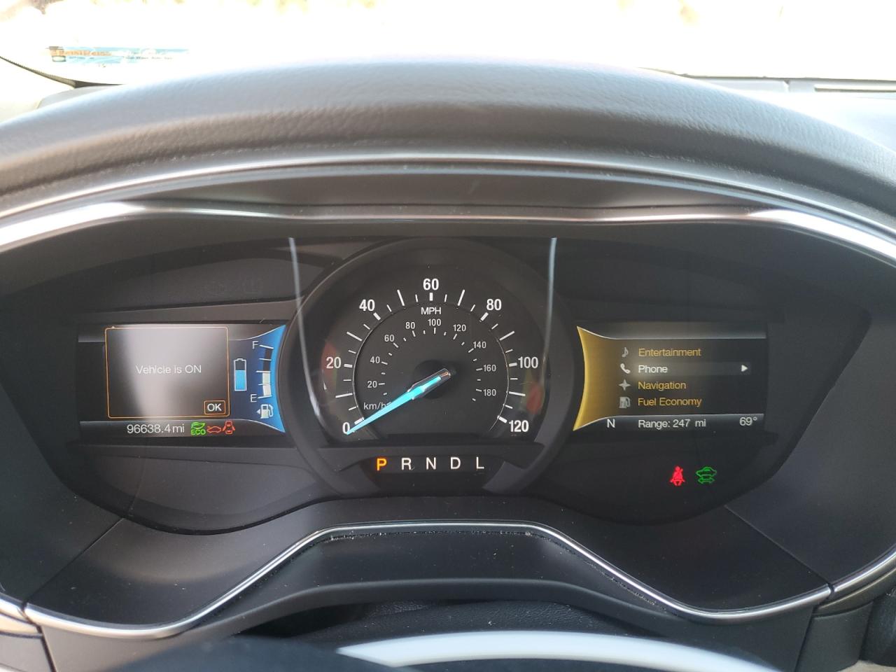 2017 Ford Fusion Se Hybrid VIN: 3FA6P0LU3HR137357 Lot: 91810525