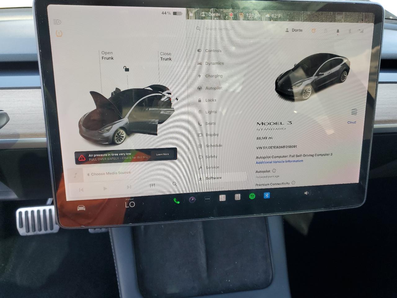 2021 Tesla Model 3 VIN: 5YJ3E1EA0MF018091 Lot: 92719545