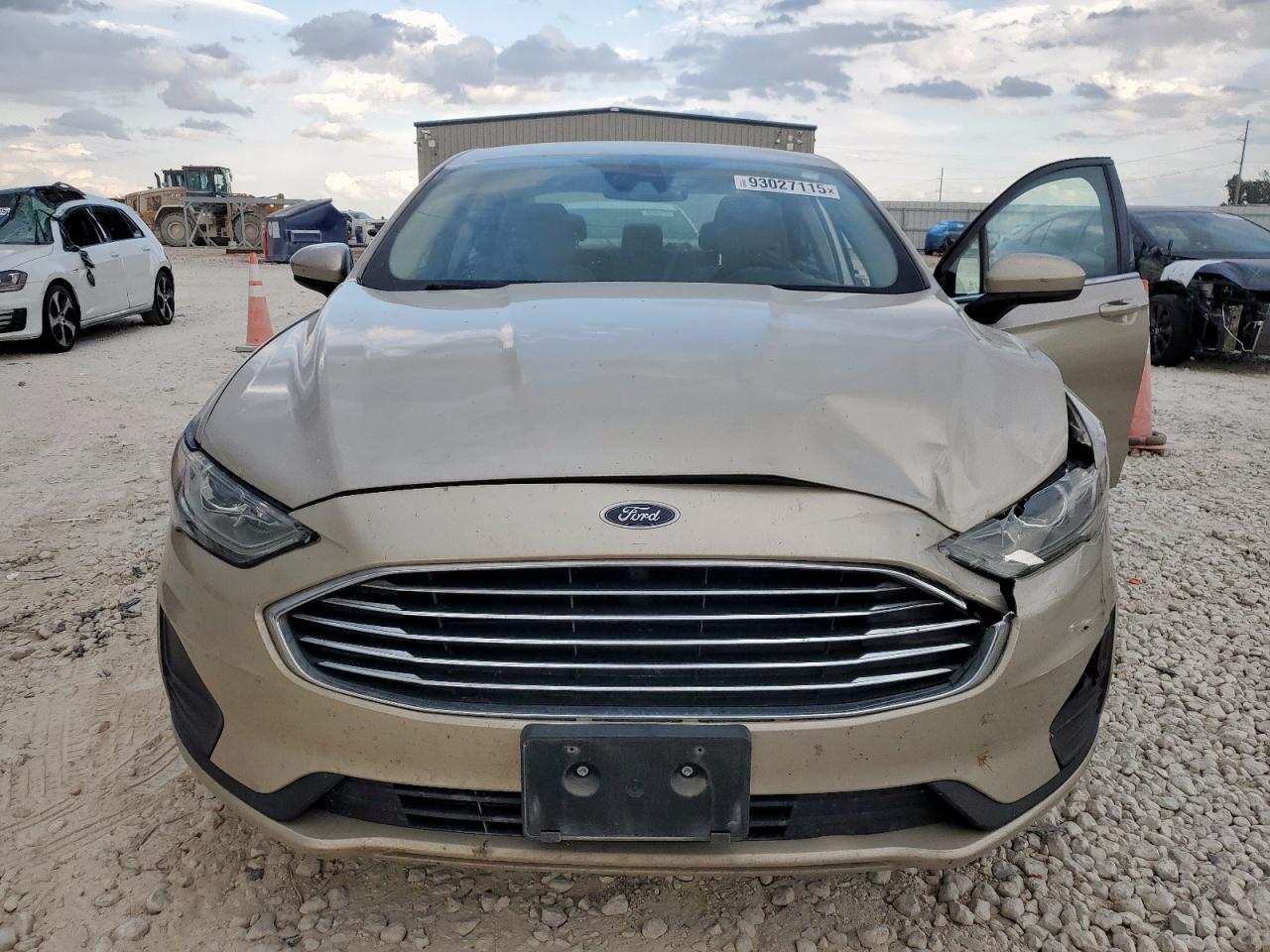 2019 Ford Fusion Se VIN: 3FA6P0LU2KR262017 Lot: 93027115