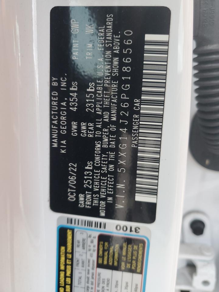 2023 Kia K5 Lxs VIN: 5XXG14J26PG186560 Lot: 92880595