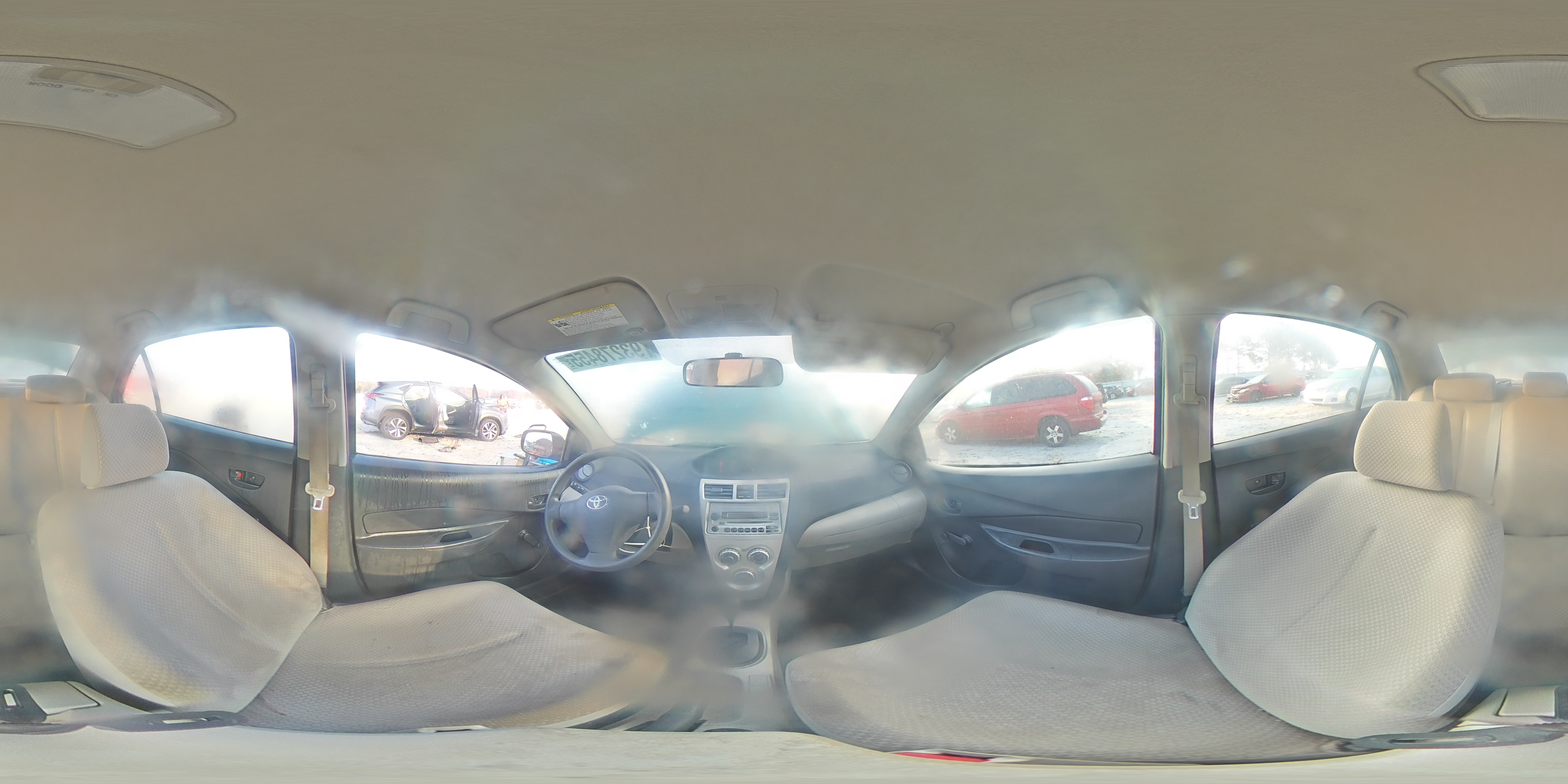 2007 Toyota Yaris VIN: JTDBT923X71105323 Lot: 93278455