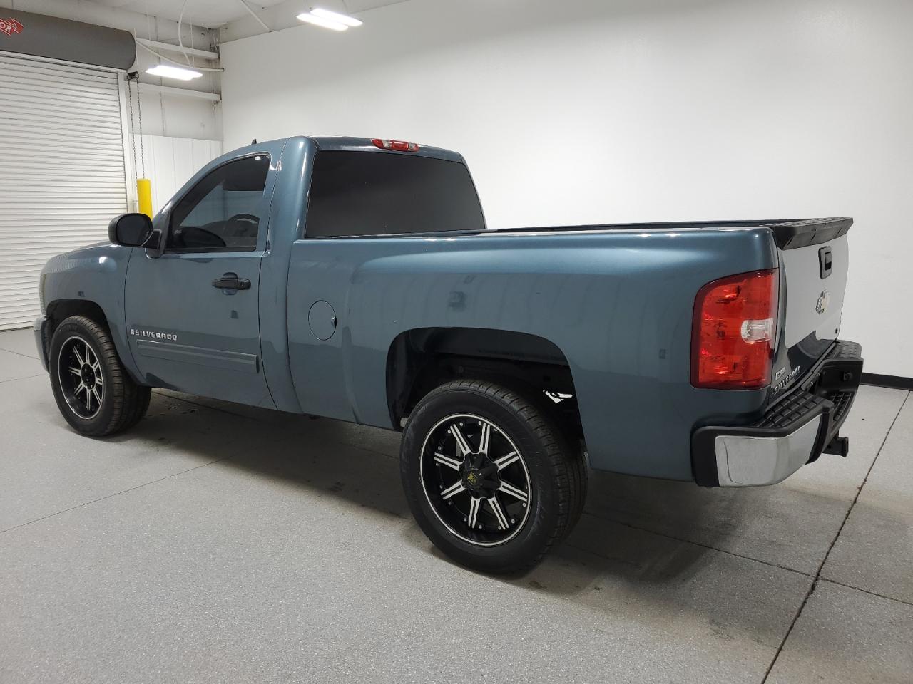 2009 Chevrolet Silverado C1500 Lt blue pickup flexible 1GCEC24039Z215240 photo #3