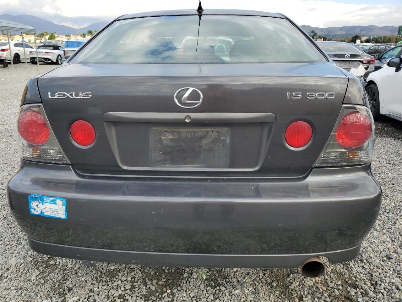 2002 Lexus Is 300 VIN: JTHBD192X20056830 Lot: 91136335