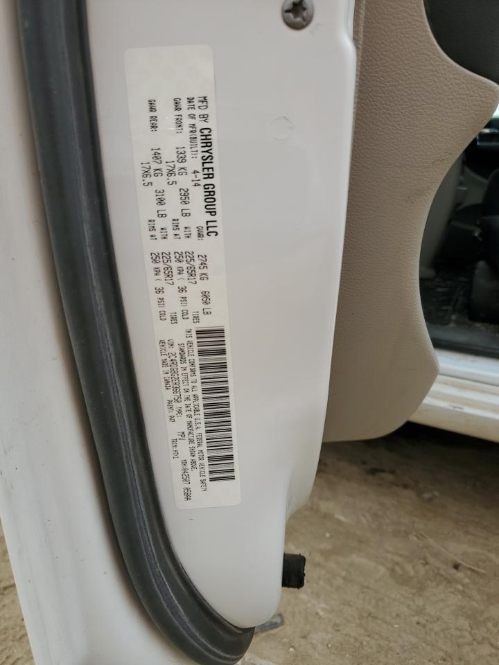 2014 Dodge Grand Caravan Se VIN: 2C4RDGBG2ER366750 Lot: 92945115