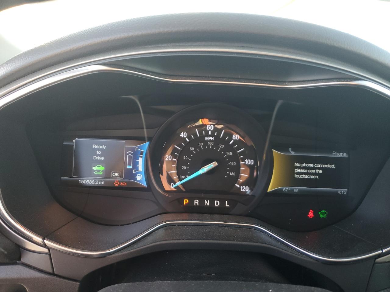 2013 Ford Fusion Se Hybrid VIN: 3FA6P0LU7DR369504 Lot: 91428205