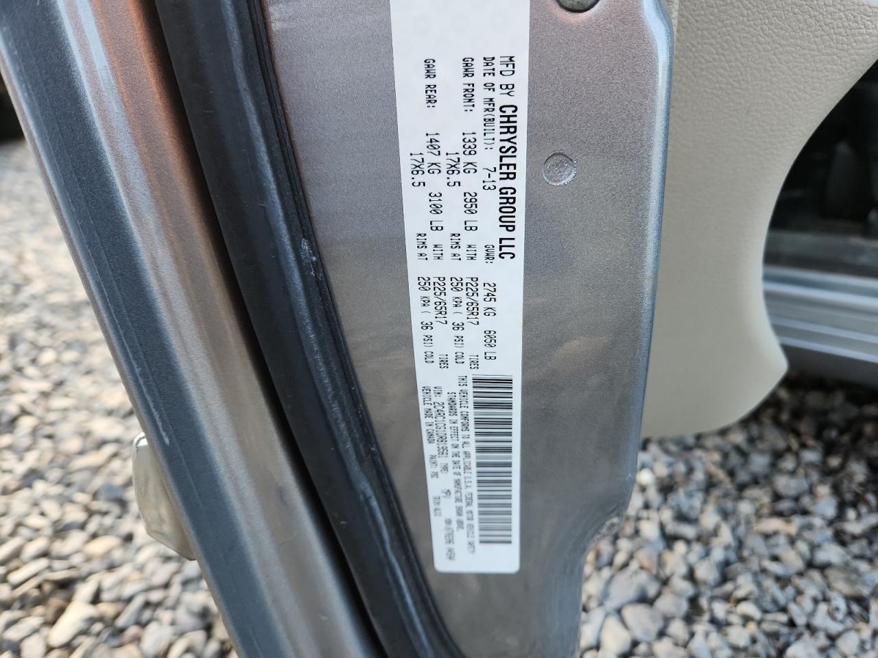 2013 Chrysler Town & Country Touring L VIN: 2C4RC1CG1DR819561 Lot: 90293495