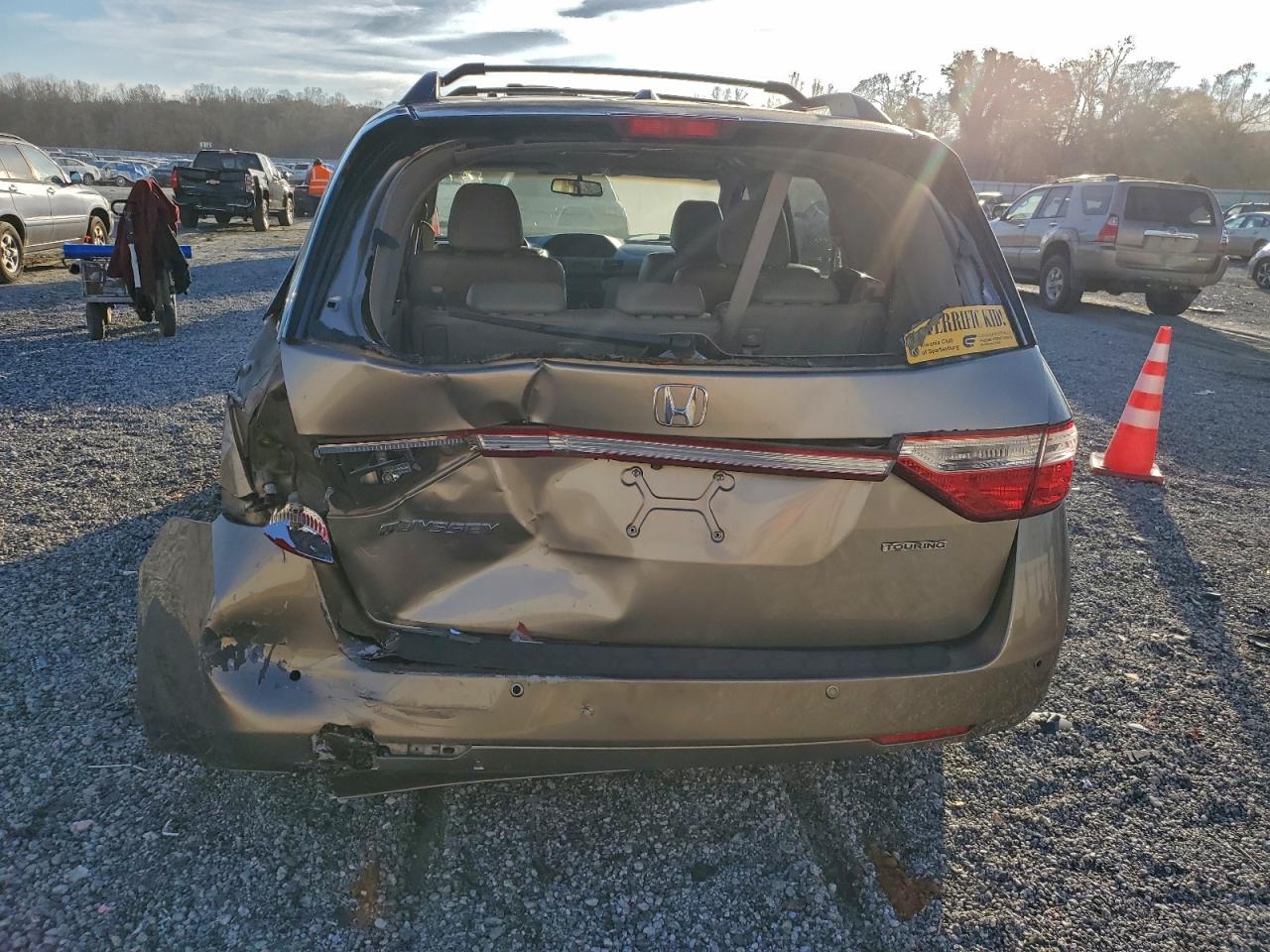 2011 Hond Odyssey Exl VIN: 5FNRL38797B062719 Lot: 93860925