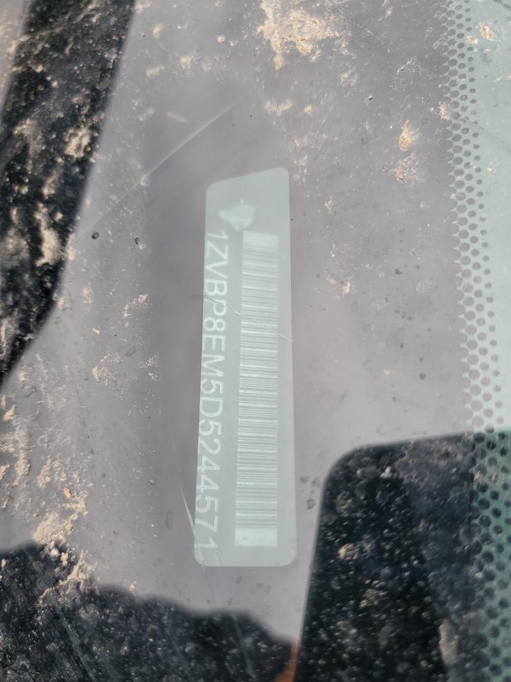 2013 Ford Mustang VIN: 1ZVBP8EM5D5244571 Lot: 92819925