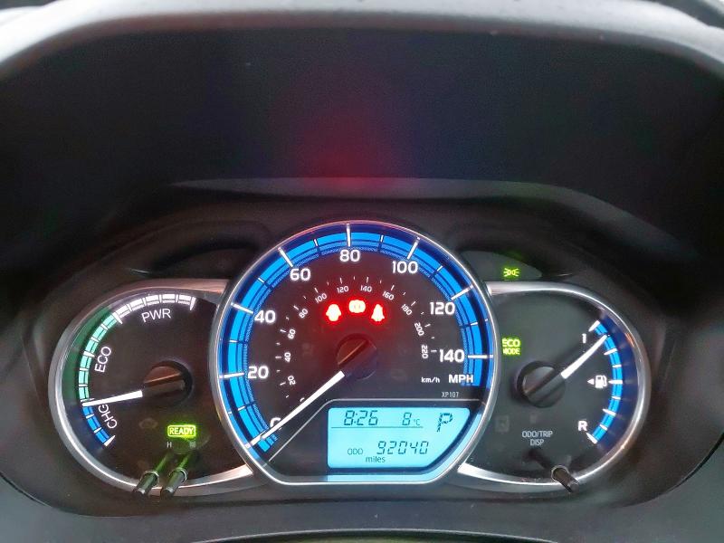 2014 TOYOTA YARIS 1.5 HYBRID EXCEL 5DR CVT