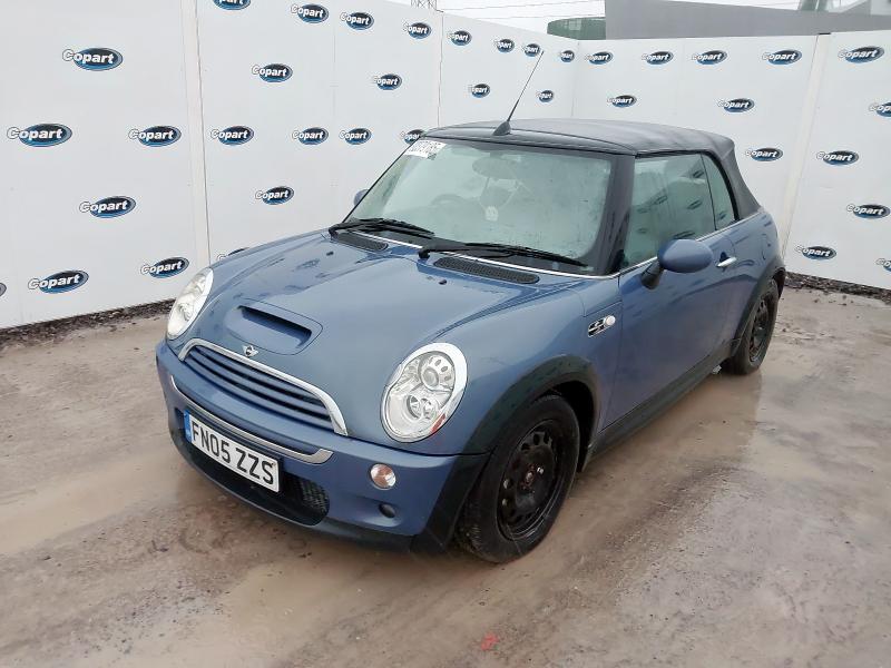2005 MINI CONVERTIBLE 1.6 COOPER S 2DR for sale at Copart BRISTOL