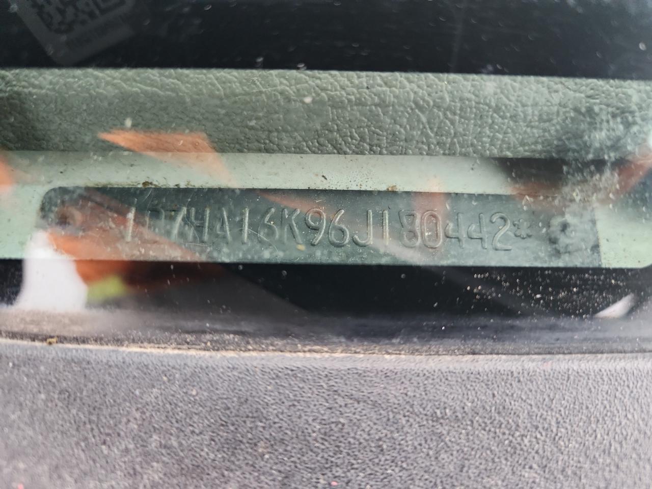 2006 Dodge Ram 1500 St VIN: 1D7HA16K96J180442 Lot: 93693835