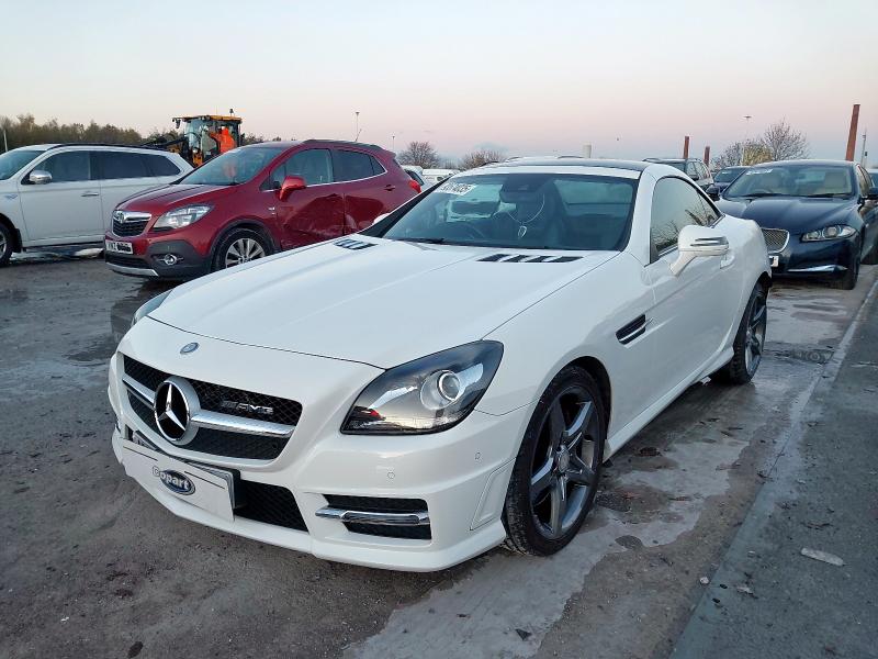 2014 MERCEDES-BENZ SLK SLK 200 BLUEEFFICIENCY AMG SPORT 2DR TIP AUTO for sale at Copart ST HELENS