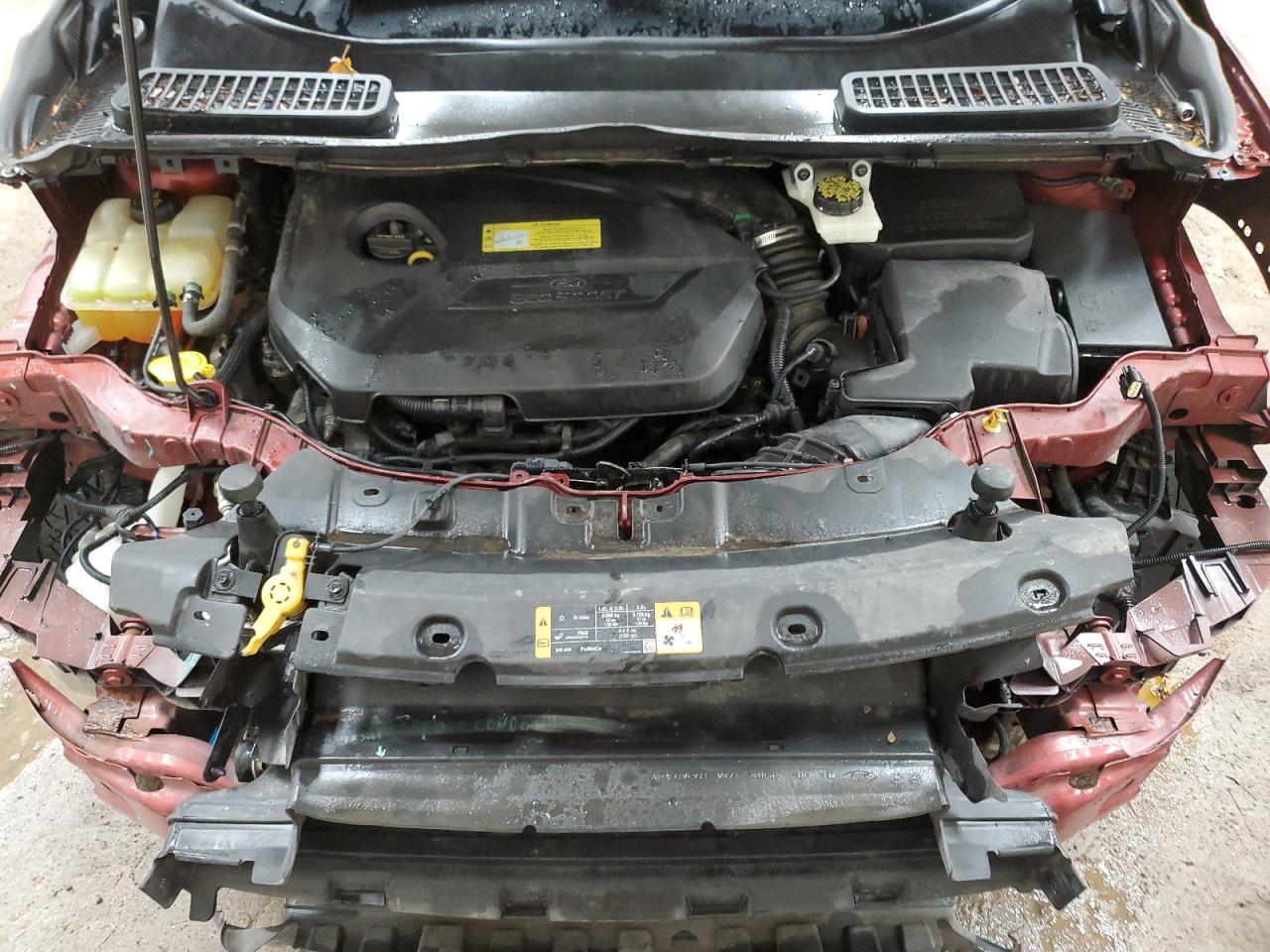 2014 Ford Escape Se VIN: 1FMCU0GX0EUC84147 Lot: 92376365