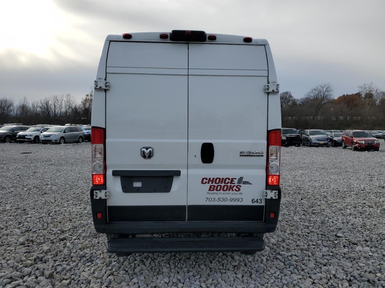 2024 Ram Promaster 2500 2500 High VIN: 3C6LRVDG6RE155039 Lot: 91868685