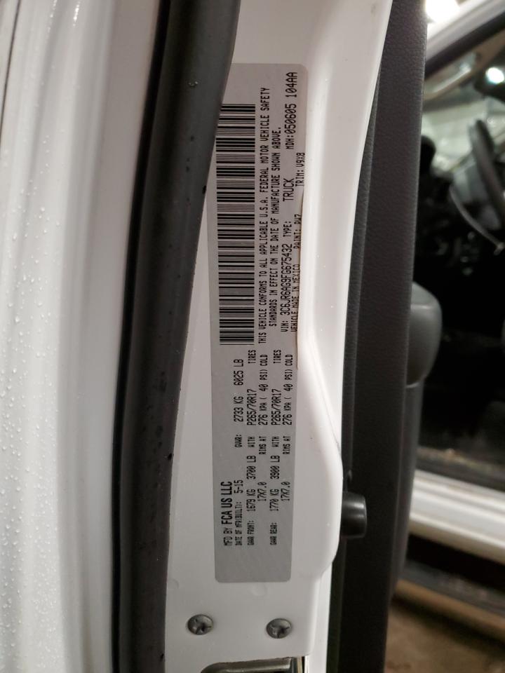 2015 Ram 1500 St VIN: 3C6JR6AG9FG675432 Lot: 93357905