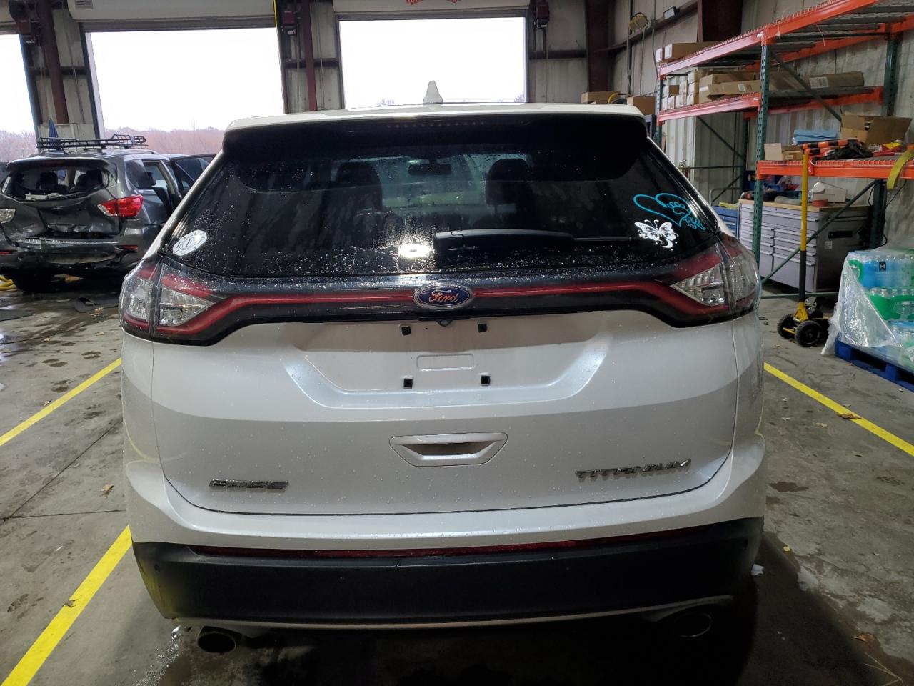 2015 Ford Edge Titanium VIN: 2FMTK3K81FBB09016 Lot: 93436935