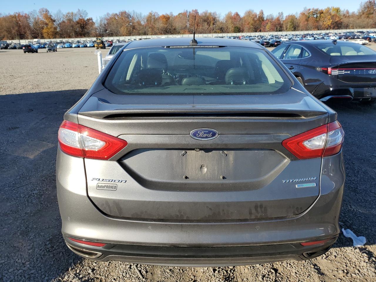 2014 Ford Fusion Titanium VIN: 3FA6P0K99ER217593 Lot: 91365205
