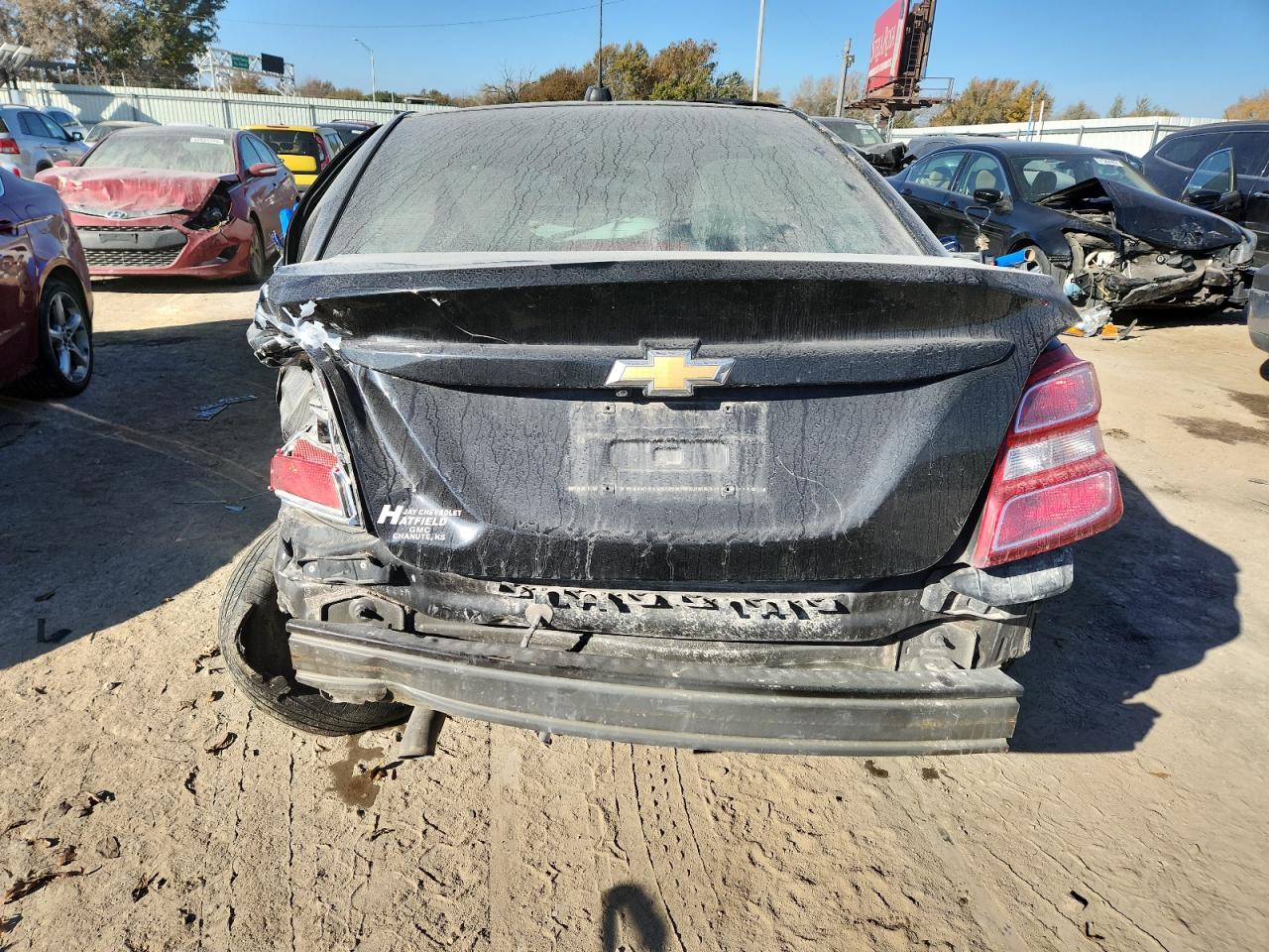 2019 Chevrolet Sonic Lt VIN: 1G1JD5SB4K4149097 Lot: 92269925