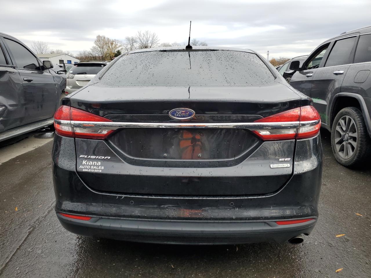 2017 Ford Fusion Se VIN: 3FA6P0HD2HR303604 Lot: 92181185
