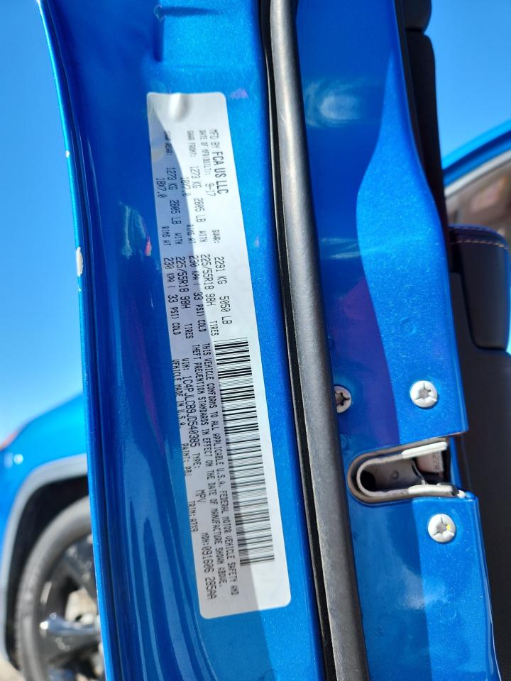 2018 Jeep Cherokee Latitude VIN: 1C4PJLCB9JD540385 Lot: 90991315