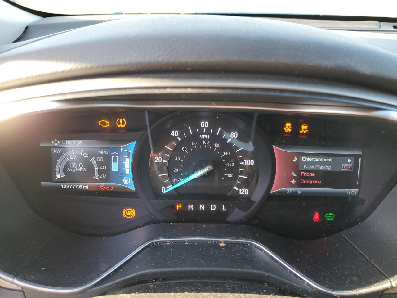 2014 Ford Fusion Se Phev VIN: 3FA6P0PU8ER225567 Lot: 92490195