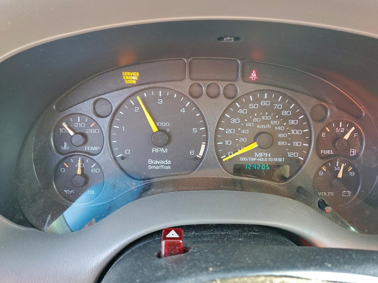 2001 Oldsmobile Bravada VIN: 1GHDT13W212109381 Lot: 94137885