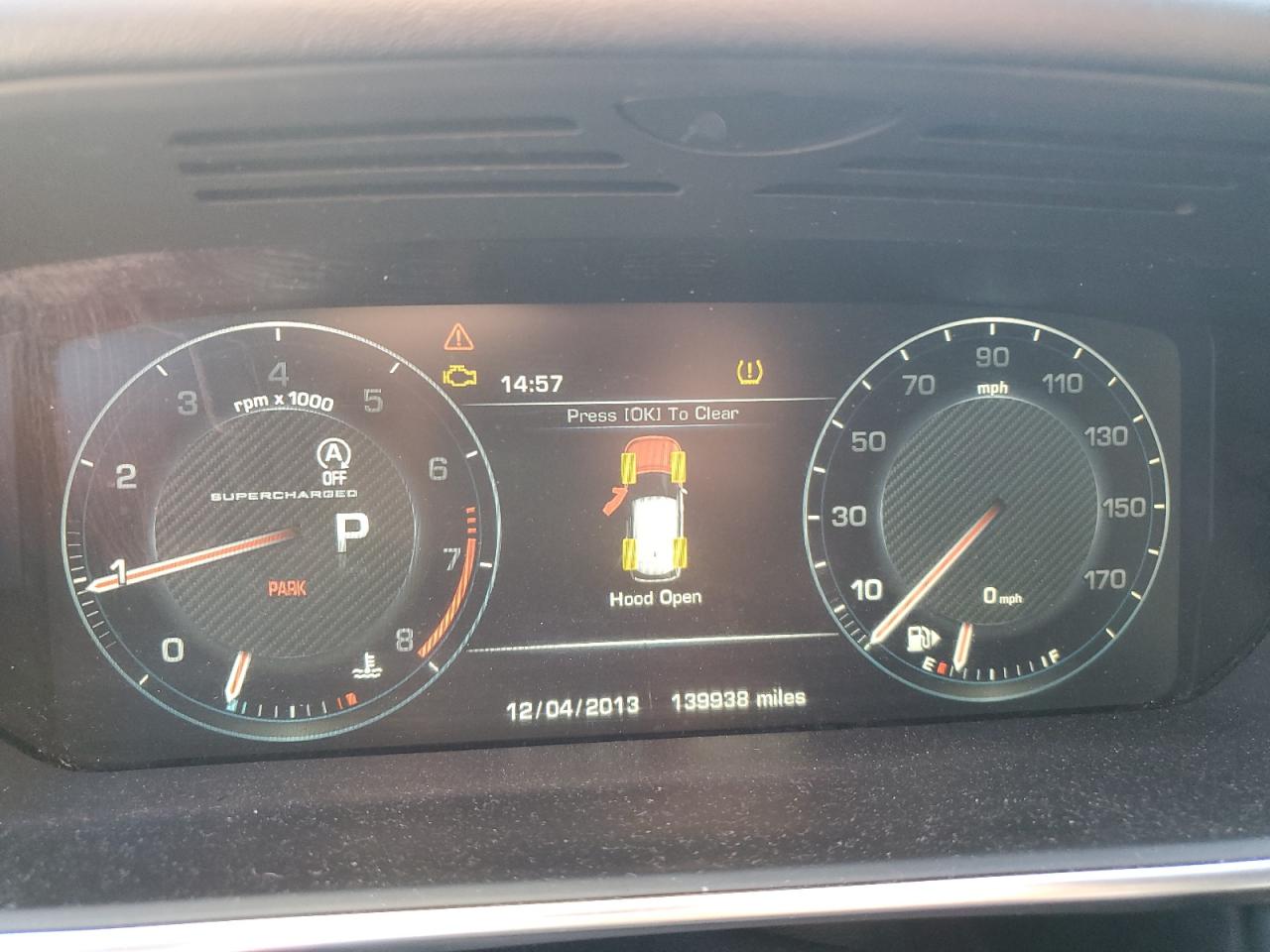 2014 Land Rover Range Rover Supercharged VIN: SALGS2TF8EA157032 Lot: 91779375