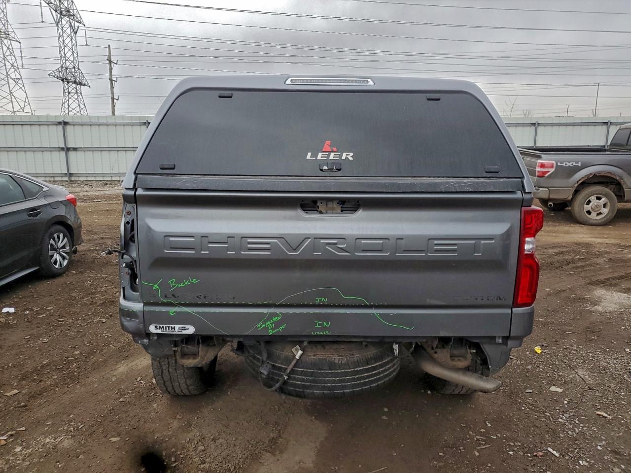 2021 Chevrolet Silverado K1500 Custom VIN: 3GCPYBEK6MG359805 Lot: 93822225