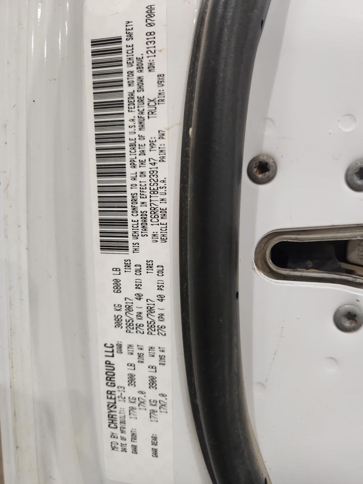 2014 Ram 1500 Slt VIN: 1C6RR7TT8ES239147 Lot: 93064215