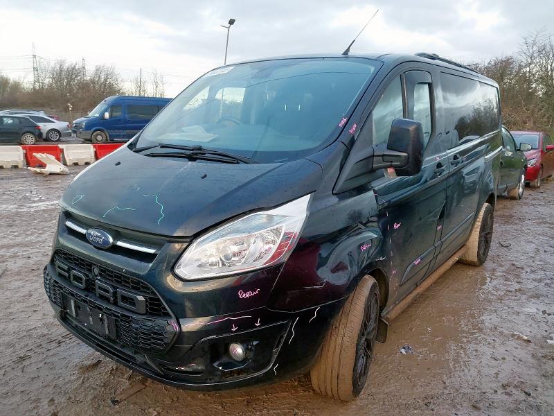 2014 FORD TRANSIT CUSTOM 2.2 TDCI 125PS LOW ROOF LIMITED VAN for sale at Copart BRISTOL