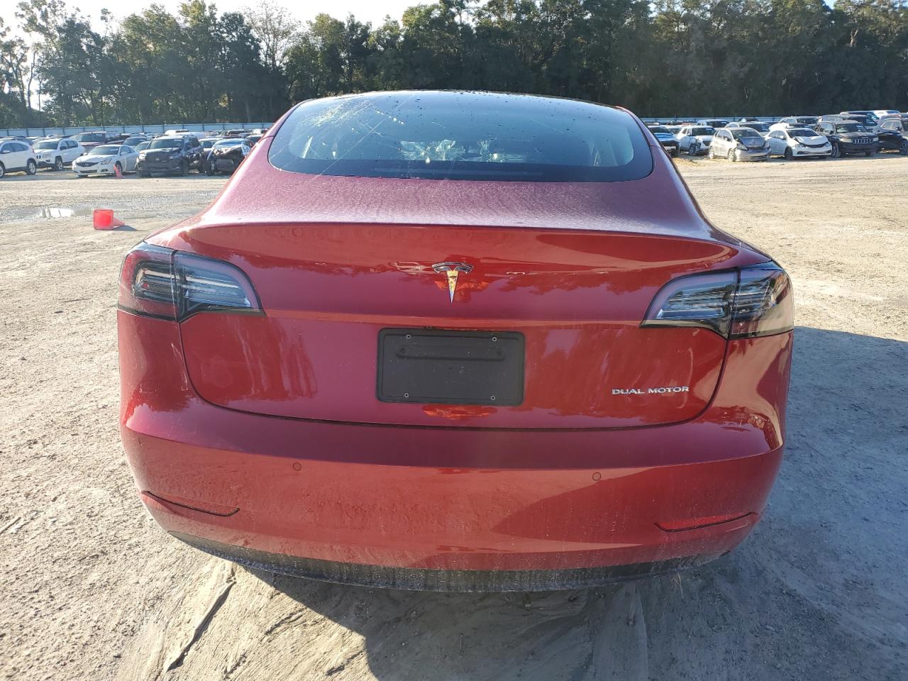 2022 Tesla Model 3 VIN: 5YJ3E1EB8NF104596 Lot: 92027005