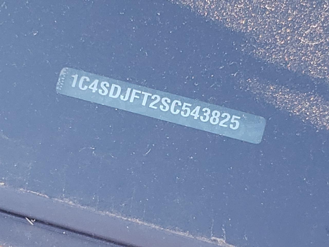 2025 Dodge Durango Pursuit VIN: 1C4SDJFT2SC543825 Lot: 91785415