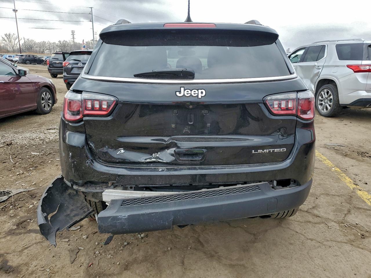 2019 Jeep Compass Limited VIN: 3C4NJDCBXKT806358 Lot: 93521745