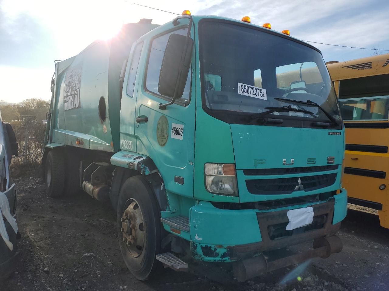 2008 Mitsubishi Fuso Fm 65F Refuse Truck VIN: JL6FJJ1E68K020378 Lot: 85072375